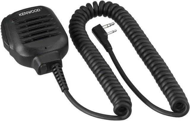 Alt view image 2 of 2 - Kenwood KMC-45 Military Spec Speaker Microphone with Earpiece Jack
