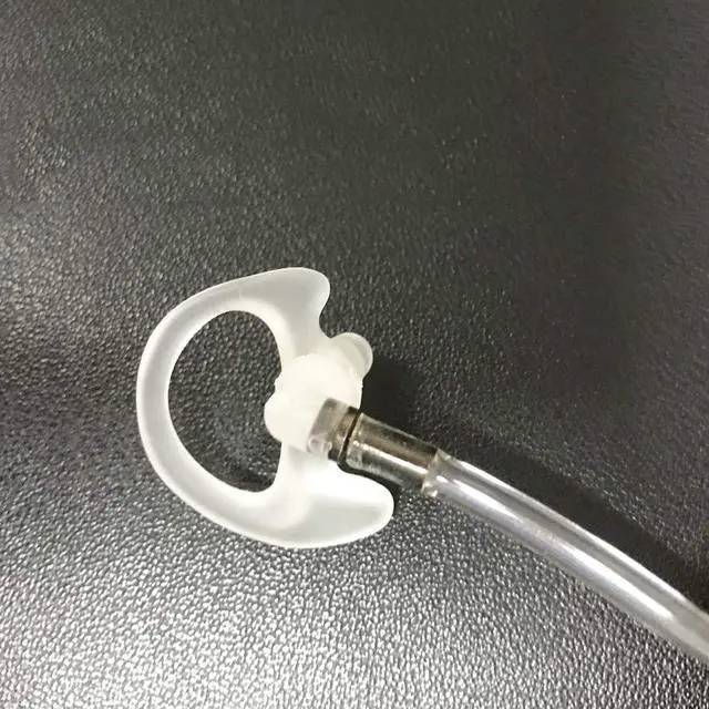 Alt view image 4 of 4 - Earmold Earbud for Two-Way Radio Air Acoustic Coil Tube Audio Kits (2 Pairs,Medium)
