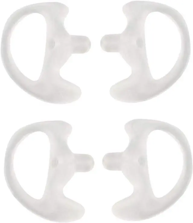 Main image of Earmold Earbud for Two-Way Radio Air Acoustic Coil Tube Audio Kits (2 Pairs,Medium)