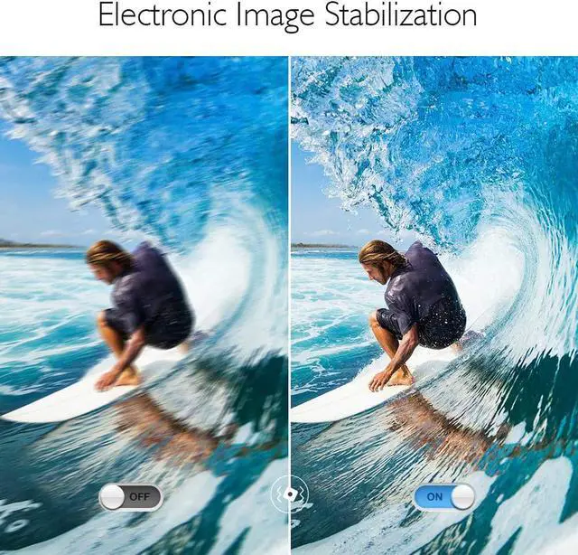 Alt view image 4 of 7 - AKASO V50X Native 4K30fps WiFi Action Camera with EIS Touch Screen 4X Zoom 131 feet Waterproof Camera Support External Mic Remote Control with Helmet Accessories (Without 64GB MicroSD Card)