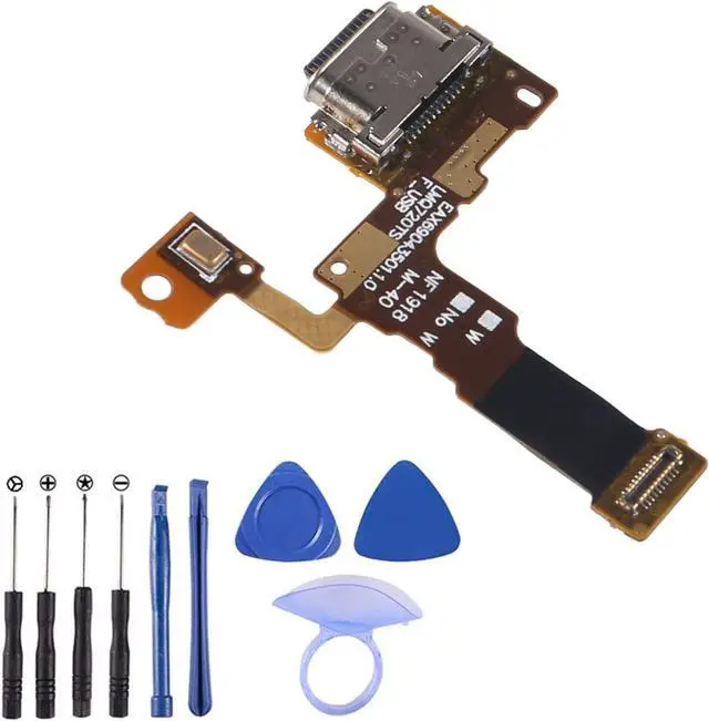 Main image of for LG Stylo 5 USB Charger Connector Charging Board Port Dock Flex Cable Replacement Part for LG Stylo 5 6.2 inch 2019 Q720 Q720T Q720V lm-q720(for LG Q720)