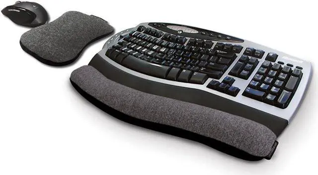 Alt view image 2 of 2 - Beaded Keyboard & Mouse Wrist Support for Computer Laptop Office Work & PC Gaming- Keyboard and Mouse Cushion
