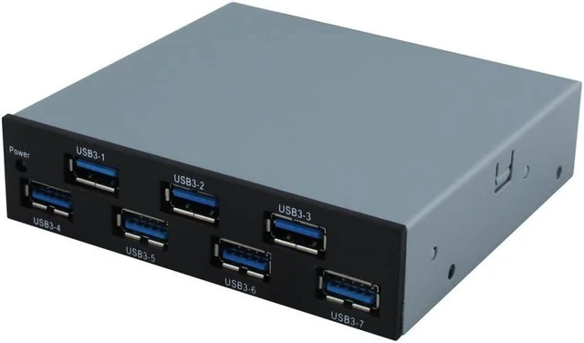 Alt view image 2 of 3 - SEDNA - Internal 7 Port USB 3.0 Hub (Floppy Bay)
