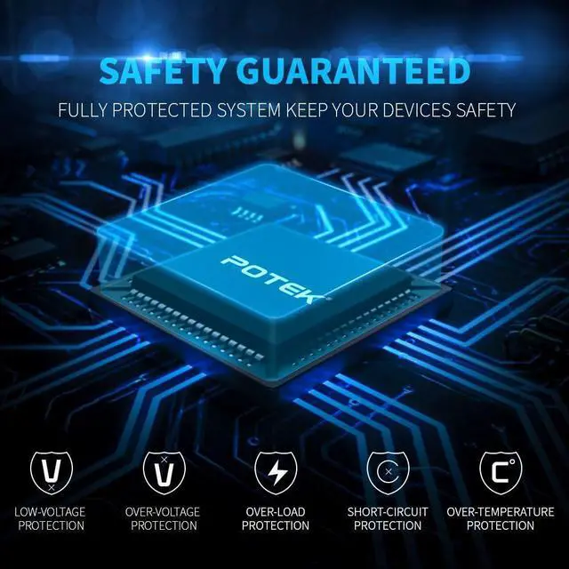 Alt view image 4 of 7 - 750W Power Inverter DC 12V to AC 115V Car Converter with 2A USB Charging Port