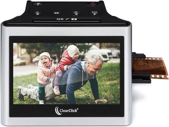 Alt view image 2 of 5 - ClearClick Virtuoso 2.0 (Second Generation) 22MP Film & Slide Scanner with Extra Large 5" LCD Screen - Convert 35mm, 110, 126 Slides and Negatives to Digital Photos, Welcome to consult