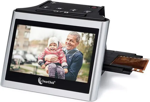 Main image of ClearClick Virtuoso 2.0 (Second Generation) 22MP Film & Slide Scanner with Extra Large 5" LCD Screen - Convert 35mm, 110, 126 Slides and Negatives to Digital Photos, Welcome to consult