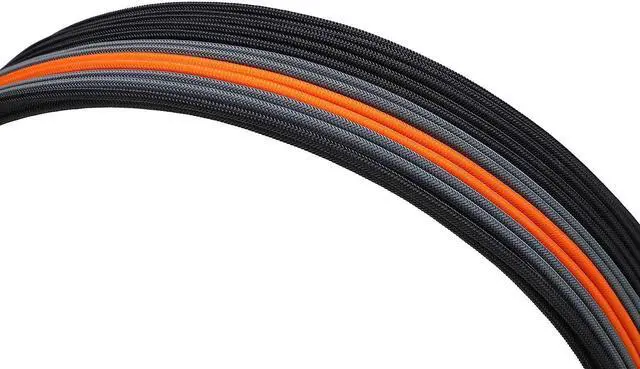 Alt view image 5 of 6 - FormulaMod Sleeve Extension Power Supply Cable Kit 18AWG ATX 24P+ EPS 8-P+PCI-E8-P with Combs for PSU to Motherboard/GPU Fm-NCK3 (Black Orange Grey)