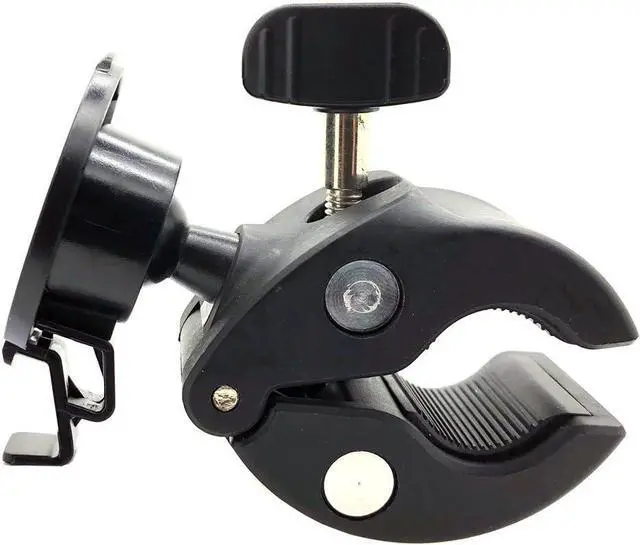 Alt view image 6 of 6 - Heavy Duty Bike Motorcycle Clamp Mount Holder for Garmin DriveSmart 5 5LMT EX 50 51 51EX 55 55 55 60 60LMT 61 61 61 65 65LMT 7 7LMT 7LMT-S 70 70LMT 71 71EX GPS