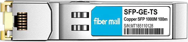 Alt view image 6 of 6 - SFP to RJ45 for HPE Procurve J8177C J8177B HPE Aruba J8177D J8177DCM JL747A 1000BASE-T SFP Copper RJ-45 100m Transceiver Module Pack of 4