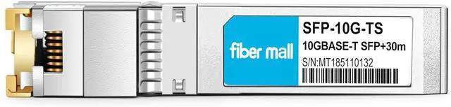 Alt view image 4 of 5 - 10G SFP+ to RJ45 for Cisco Meraki MA-SFP-10G-T 10GBASE-T SFP+ Copper RJ-45 30m Transceiver Module