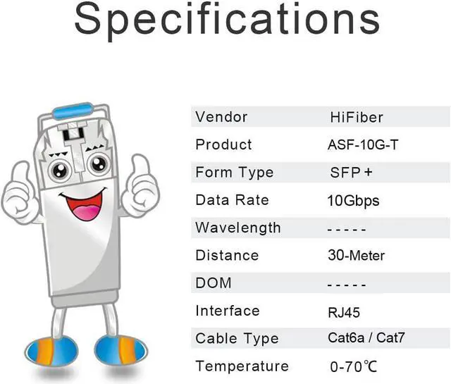 Alt view image 5 of 7 - 2pcs 10Gb SFP+ RJ45 Transceiver with 10G Network Card, 10Gbase-T Moudle for Cisco, 10G Single SFP+ NIC Compare to Intel X520-DA1, Support Windows, Linux, Vmware