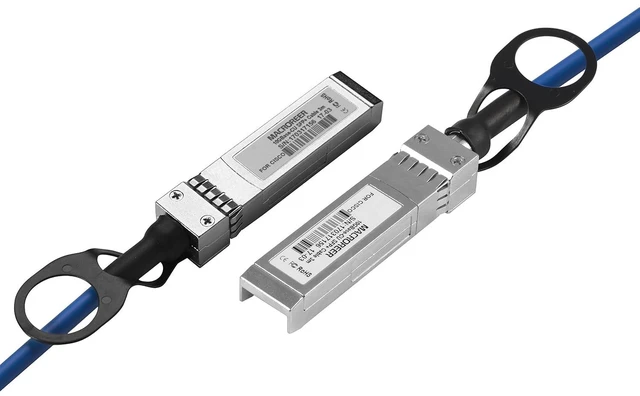 Alt view image 3 of 7 - 10G SFP+ DAC Twinax Cable,Ethernet Direct Attach Passive Copper Cable Compatible with HP ProCurve J9283B HPE Aruba,Blue Color, 3-Meter(9.9ft)