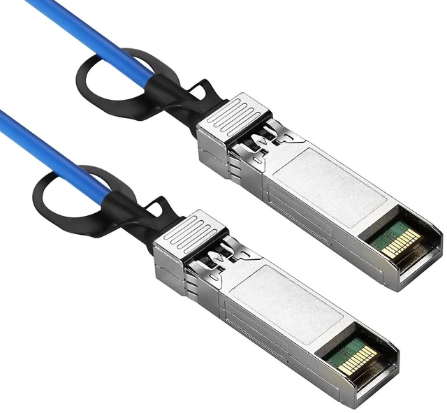 Alt view image 4 of 7 - 10G SFP+ DAC Twinax Cable,Ethernet Direct Attach Passive Copper Cable Compatible with HP ProCurve J9283B HPE Aruba,Blue Color, 3-Meter(9.9ft)
