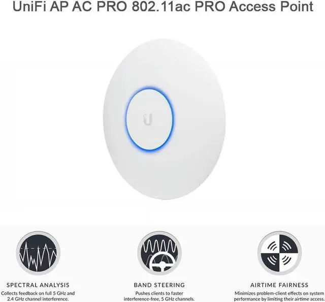 Alt view image 4 of 7 - Ubiquiti Networks UAP-AC-PRO-E Access Point (No PoE Included In Box) 2-Pack Bundle