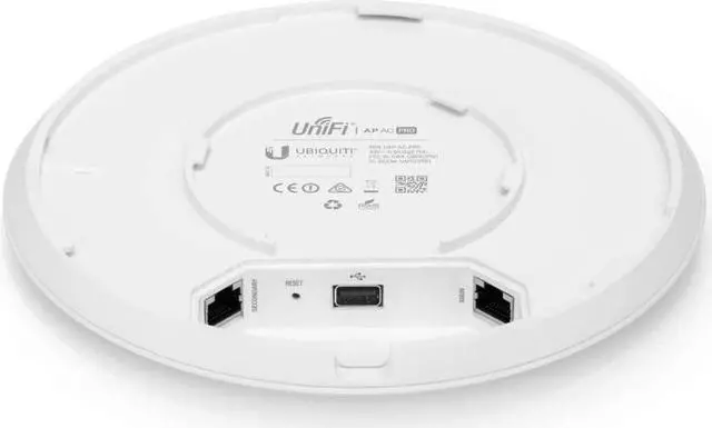 Alt view image 7 of 7 - Ubiquiti UniFi AP AC PRO 802.11ac Scalable Enterprise Wi-Fi Access Point (UAP-AC-PRO-E-US) PoE Adapter Sold Separately