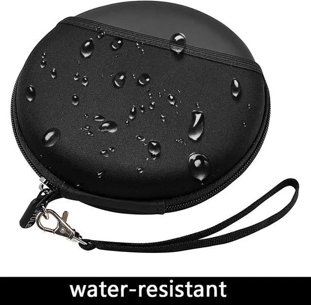 Alt view image 2 of 6 - Portable CD Player Case Compatible with GPX PC332B PC807B NAVISKAUTOGuerayHOTTMonodealJensen Personal Compact Disc Player, Travel Carrying Stoarge Holder for Earphone and USB Cable - Black