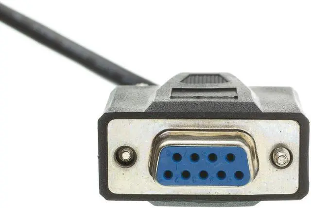 Alt view image 4 of 7 - CableWholesale 6-Feet DB9 Male/DB9 Female 9C Serial Cable, Black (10D1-03206BK)