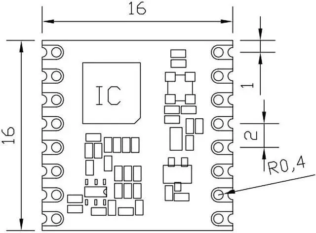 Alt view image 2 of 3 - HopeRF RFM95W 915Mhz, LoRa Ultra Long Range Transceiver, SX1276 Compatible, Supply Technical Support, Ship from US Within 1 Day.