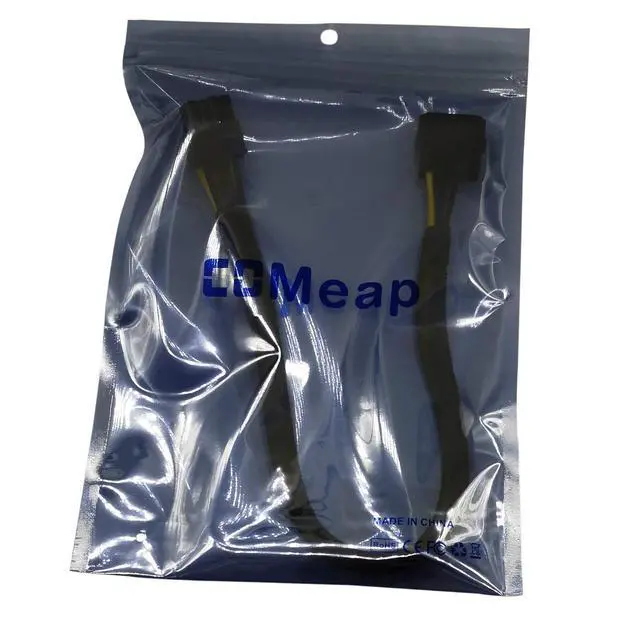 Alt view image 5 of 6 - Molex to CPU 8 Pin EPS Power Cable, LP4 Molex Male to CPU 8 Pin (4+4) EPS-12V Adapter Converter Sleeved 13-inch(33cm)