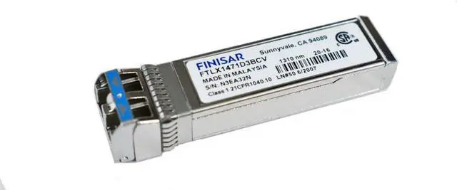 Alt view image 2 of 2 - Finisar 163-10G/1G Dual Rate 10km SFP+ Optical Transceiver FTLX1471D3BCV