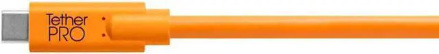 Alt view image 2 of 7 - TetherPro USB-C to USB-C 3 (0.9m), High-Visibility Orange