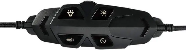 Alt view image 4 of 7 - Adesso Xtream G4-7.1 Surround-Sound Gaming Headset with Noise Cancelling Microphone and LED Lighting for PC, PS4, Xbox, Nintendo Switch, and Laptops