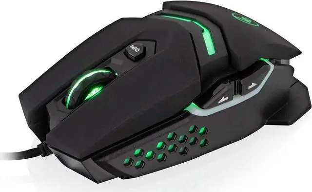 Alt view image 4 of 5 - IOGEAR Kaliber Gaming FOKUS II Professional Gaming Mouse, GME671 Black