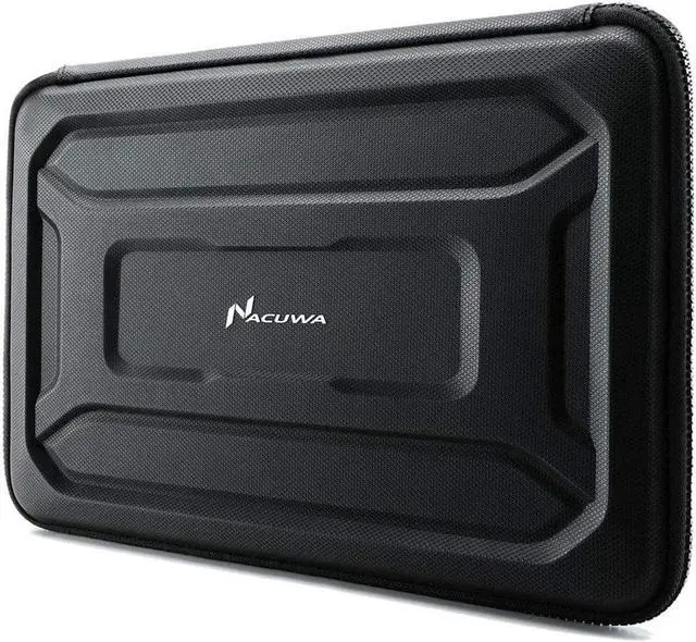 Main image of Protective Laptop Case: 13-14 Inch Computer Carrying Sleeve for 2023 New MacBook Air Pro Microsoft Surface or Chromebook - Padded Waterproof and Shockproof Hard Lap Top Cover Cases C Black