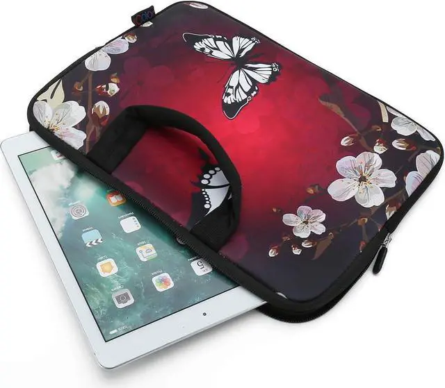 Alt view image 6 of 6 - iColor 11 11.6 12 12.1 12.5 inches Laptop Carrying Bag Chromebook Case Notebook Ultrabook Bag Tablet Travel Cover Neoprene Sleeve ICB12-11