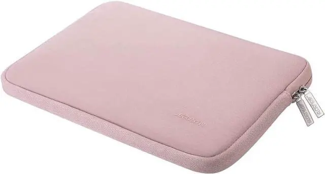 Alt view image 7 of 7 - Laptop Case 16 inch 15-15.6 inch Laptop Sleeve Bag Compatible with MacBook Pro 16 inch HP     Notebook Neoprene Computer Sleeve Bag with Small Case Baby Pink