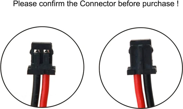 Alt view image 6 of 7 - 6PH-H-4/3A3600-S-D22 7.2v 3600mAh Ni-MH Battery Compatible with DSC IMPASSA 9057 Battery Wireless Security System