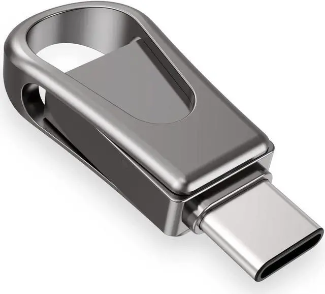 Main image of 64GB USB C Flash Drive 2-in-1 OTG USB 3.0 Thumb Drive Dual USB Memory Stick Pen Drive for Type-C Android Smartphones Tablets and New MacBook Laptop PC PDA  Black