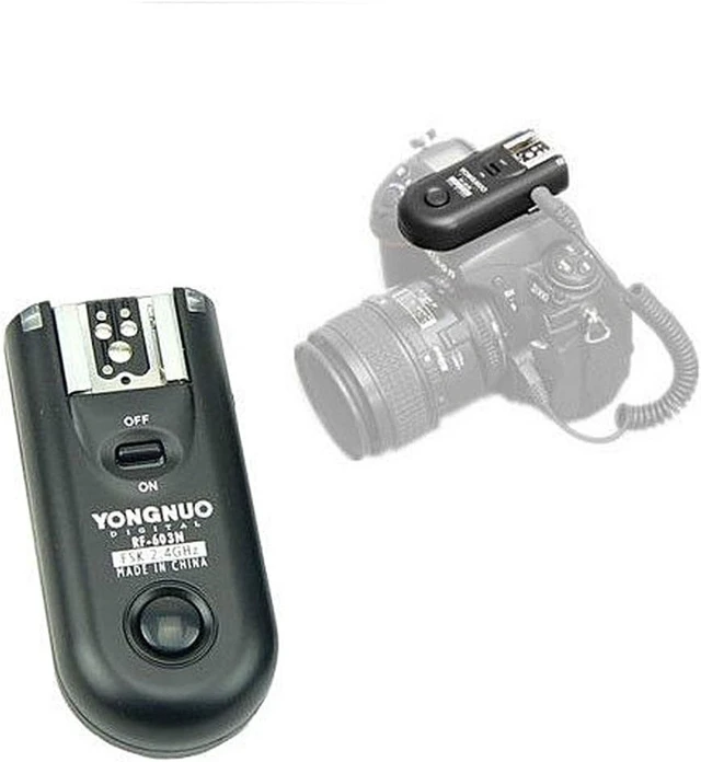 Alt view image 7 of 7 - RF-603II C3 Wireless Shutter Release & Flash Trigger for Canon DSLR 1D/5D/7D/50D/40D/30D/20D/10D