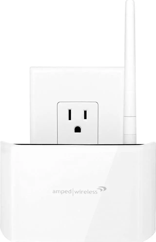 Alt view image 2 of 4 - Amped Wireless High Power Compact AC Wi-Fi Range Network Extender (REC15A)