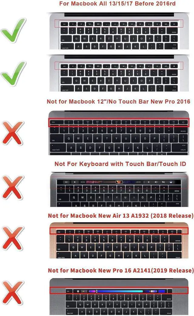 Alt view image 2 of 7 - HRH Japanese Keyboard Cover Skin for MacBook Air 13,for Pro 13/15/17 | "with or w/Out Retina Display, A1425,A1502,A1278,A1398,A1286,Ombre Pink ,Soft,Silicone, Protective Protector,JP Japan Layout"