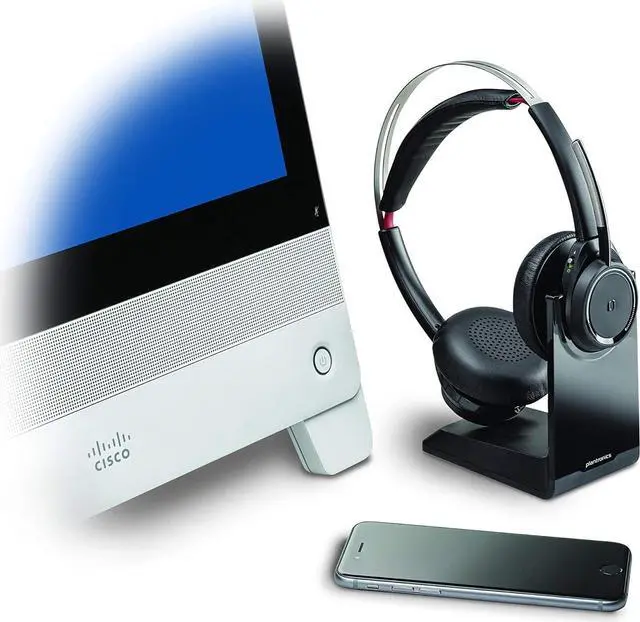 Alt view image 3 of 6 - Voyager Focus UC with Charge Stand - Discontinued