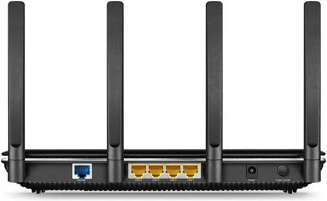 Alt view image 4 of 7 - TP-Link AC3150 Wireless MU-MIMO Gigabit Router, Archer C3150,black