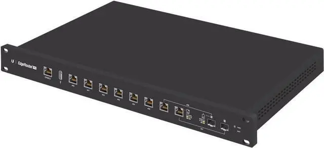 Main image of Ubiquiti Networks Edgerouter Pro 8- 8 Port Router 2Sfp (ERPro-8),Black