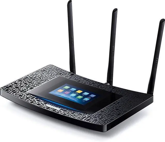 Alt view image 3 of 3 - TP-Link AC1900 Touch Screen Wi-Fi Gigabit Router