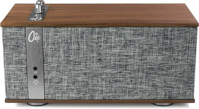 Alt view image 4 of 4 - Klipsch Heritage Wireless The One II Tabletop Stereo Walnut