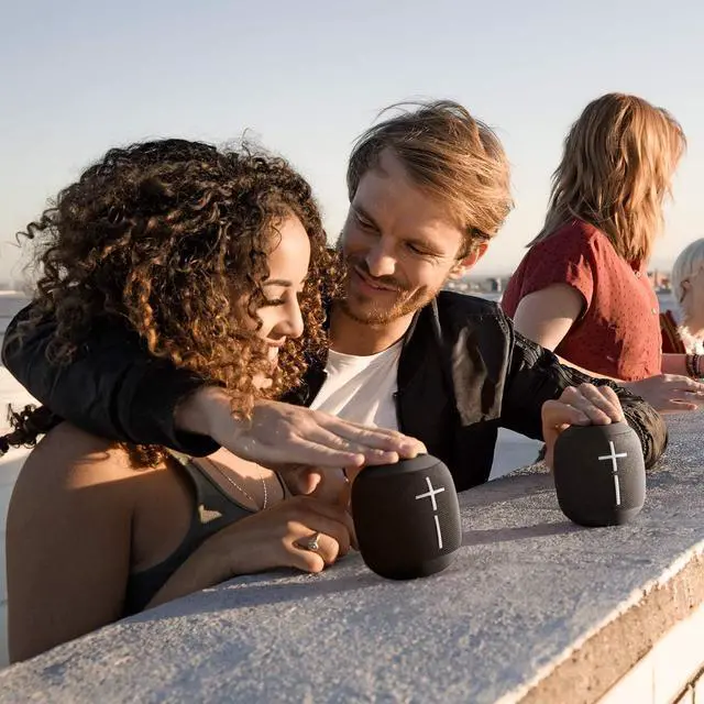 Alt view image 2 of 7 - Ultimate Ears WONDERBOOM Portable Waterproof Bluetooth Speaker - Phantom Black