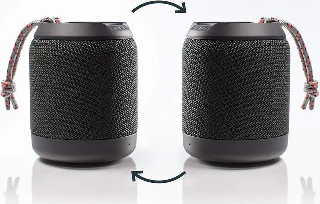Alt view image 4 of 7 - Braven BRV-Mini - Waterproof Pairing Speaker - Rugged Portable Wireless Speaker - 12 Hours of Playtime - Black (604203553)