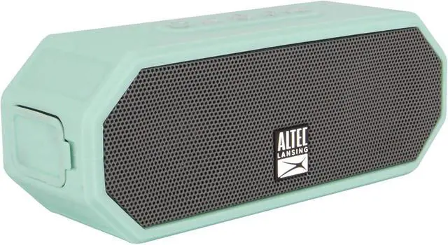 Alt view image 3 of 4 - Altec Lansing LifeJacket H2O 4 - Waterproof Bluetooth Speaker, Durable & Portable Speaker with Voice Assistant, 10 Hour Battery Life & 100 Foot Range, Mint
