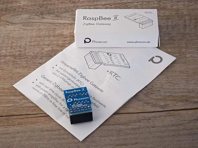 Alt view image 4 of 4 - RaspBee II - Universal Raspberry Pi Zigbee 3.0 Gateway, Includes deCONZ App, Home Automation, Home Assistant, ioBroker, Zigbee2MQTT