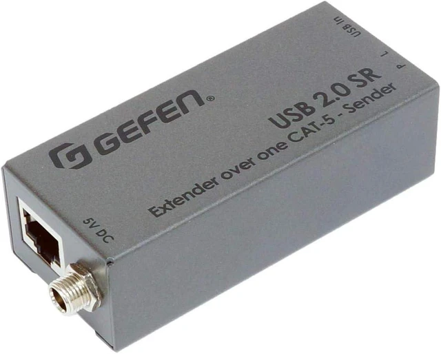 Alt view image 4 of 6 - Gefen USB 2.0 Extender Over CAT-5, to 165 ft (EXT-USB2.0-SR)
