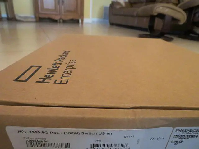 Main image of HP JG922A 1920-8G-PoE+ (180W) Switch