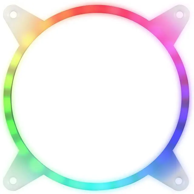 Main image of SilverStone Technology SST-FG142 140mm Computer Fan Grill/Guard with Individual Addressable RGB Lighting