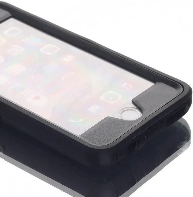 Alt view image 2 of 5 - iPhone 6 Case iPhone 6S Case [HEAVY DUTY] ? Built-in Screen Protector Tough 3 in 1 Rugged Shorkproof Cover for  iPhone 6/6S (Black)