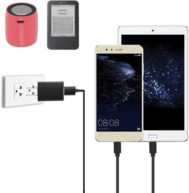 Alt view image 7 of 7 - USB-Type C 5V3A Fast Charger for  Galaxy Tab S10+ S9 S8 S7 S6 S5e S4 Tab A7 10.4 A9+ 12.4 A8 10.5 Tab A 10.1 SM-T510 TabA 8.4 8.0 SM-T380/387/307/610 SM-X210/710/810 Tablet Charger