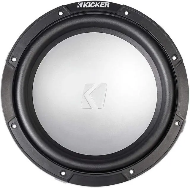 Alt view image 2 of 7 - KICKER 45KMF102 10" 350w Peak/175w RMS Marine Boat Subwoofer Freeair Sub KMF12 Bundle with Rockville RPB2-BLACK Portable Bluetooth Speaker (2 Items)